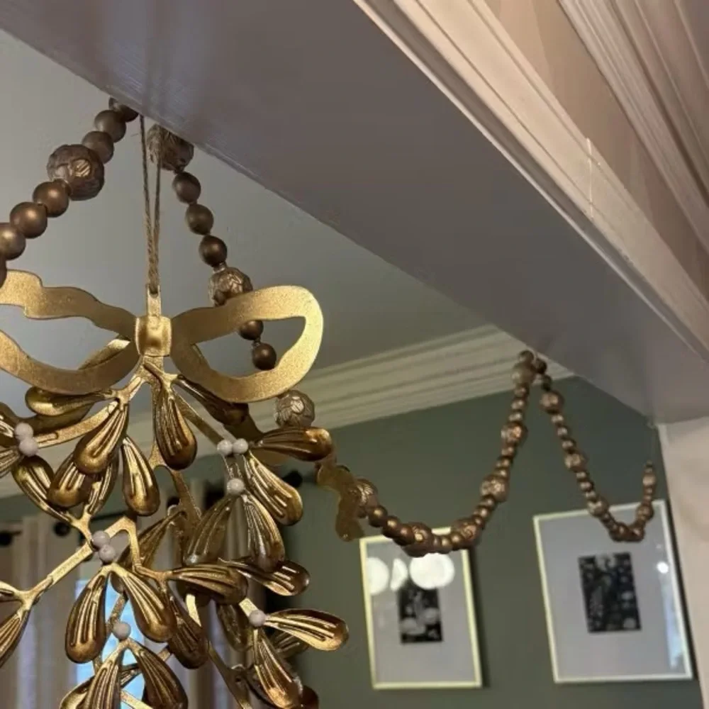 Gold Bead Christmas Garland - Threshold™ designed with Studio McGee